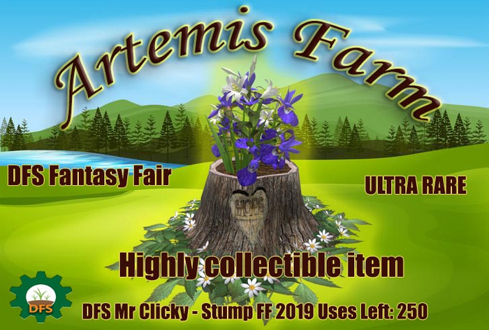 DFS Mr Clicky - Stump FF 2019 Uses Left: 250 - Rare Limited Edition