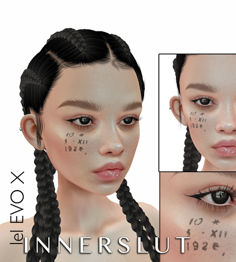 INNER :  Number Stamp on Face -Evox