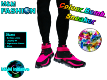 M&M Fashion - Colour Bomb Sneaker - Pink
