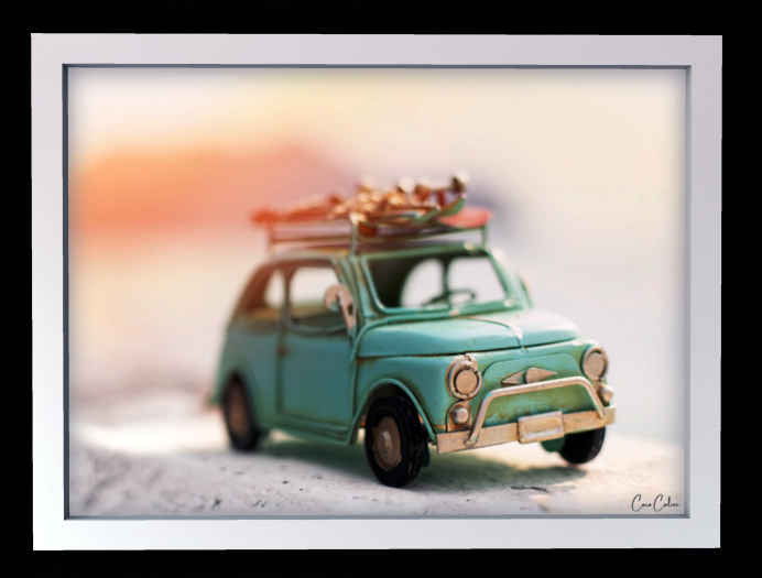Coco Caline - Summer Car (White Frame)