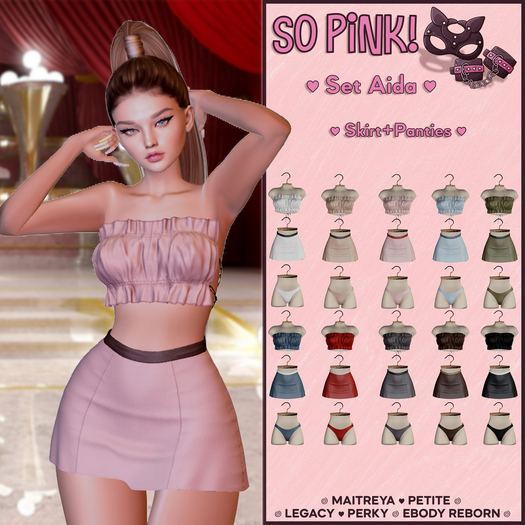 *So Pink!* - Set Aida Full Pack
