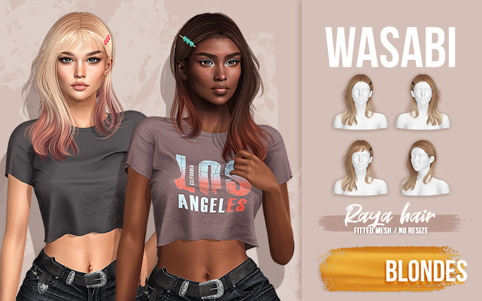 Wasabi // Raya Hair - Blondes