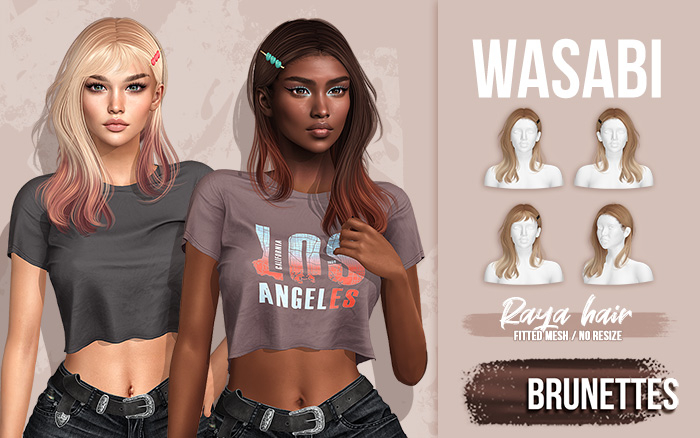 Wasabi // Raya Hair - Brunettes