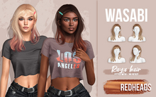 Wasabi // Raya Hair - Redheads