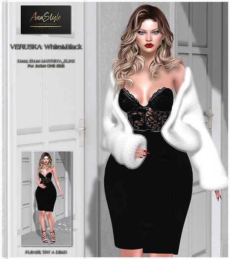 AnaSTyle - Veruska White&Black