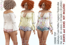 adorsy - Debbie Top Fatpack - Maitreya/Legacy/Lara Petite/Kupra
