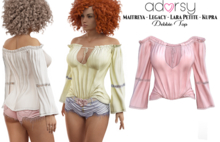 adorsy - Debbie Top Soft Pink - Maitreya/Legacy/Lara Petite/Kupra