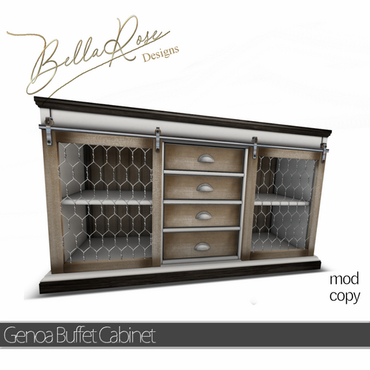 [BR] Genoa Buffet Cabinet