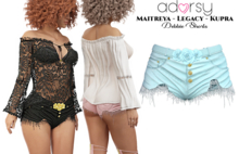adorsy - Debbie Shorts Light Blue - Maitreya/Legacy/Kupra