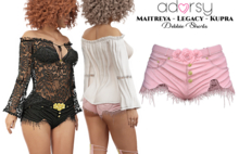 adorsy - Debbie Shorts Pink - Maitreya/Legacy/Kupra