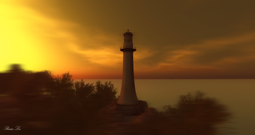 Golden Lighthouse 