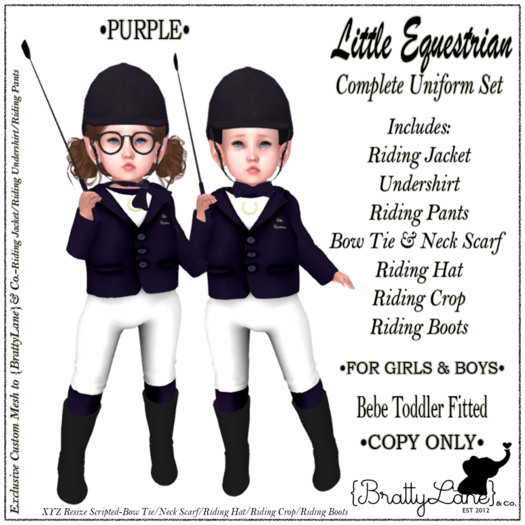 {BL}LE Complete Outfit-BBT-Purple