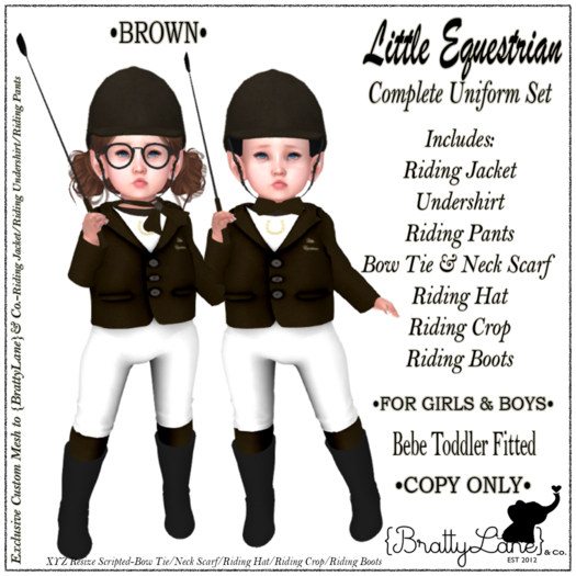 {BL}LE Complete Outfit-BBT-Brown