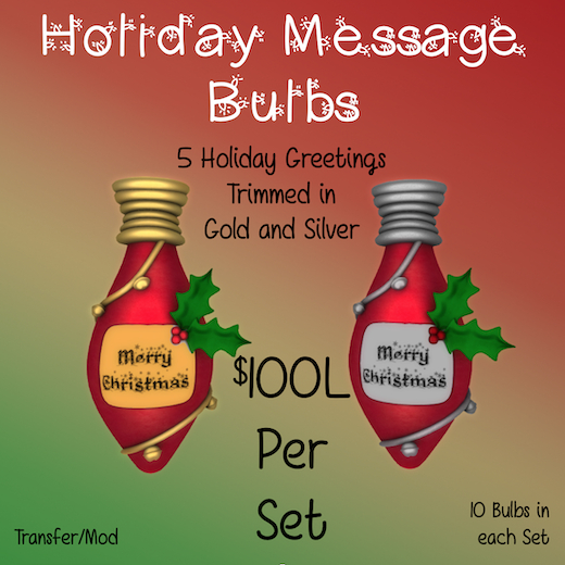 Red Chirstmas Bulb (Transfer)