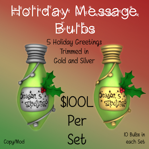 Green Chirstmas Bulb (Copy)