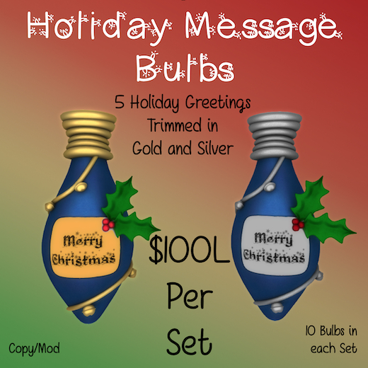Blue Chirstmas Bulb (Copy)