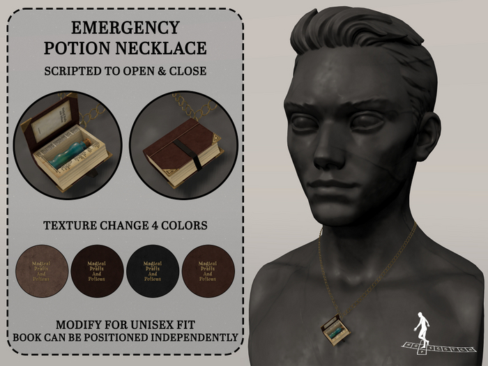 *~*HopScotch*~* Emergency Potion Necklace
