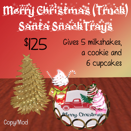 Truck Merry Christmas Santa Tray (Copy)
