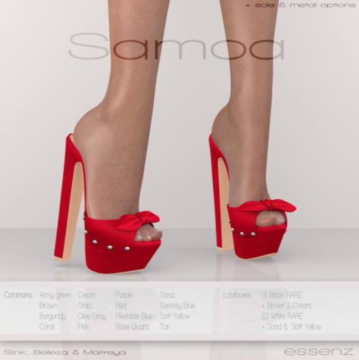 Essenz - Samoa (White) RARE