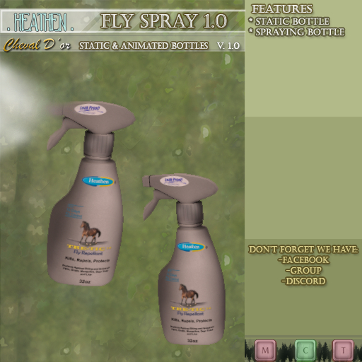 [. HEATHEN .]  Tre-Tic Fly Repellant {REZ}