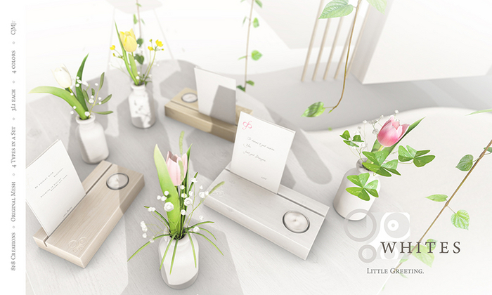 8f8 - Whites - Little Greeting 