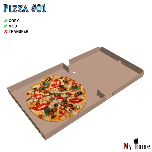 [My Home] Pizza #01