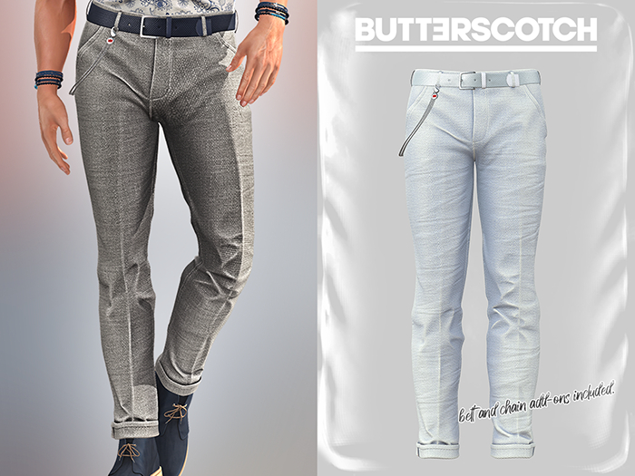 BUTTERSCOTCH . Nolan Pants {C01.White}