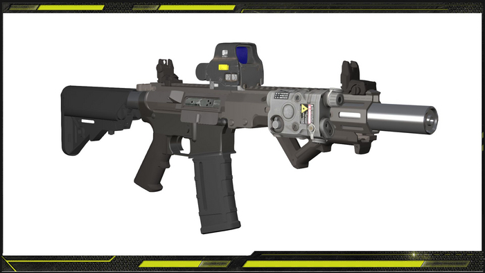 Full Perm Assault Rifle Tactical AR-15 / M-4 / Mk18 / M-16 Custom Rig