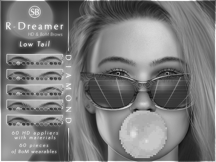 Eyebrows, LeLutka Evox: R.Dreamer.LowTail::DEMO