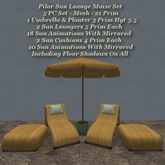 Pilar Sun Lounge Maise Set