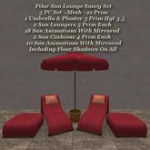 Pilar Sun Lounge Saucy Set