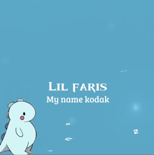 Lil Faris : kodak gesture