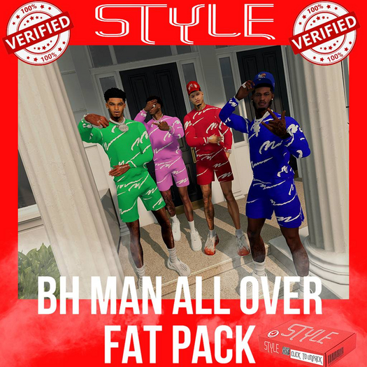 (STYLE) BH MAN ALL OVER FATPACK