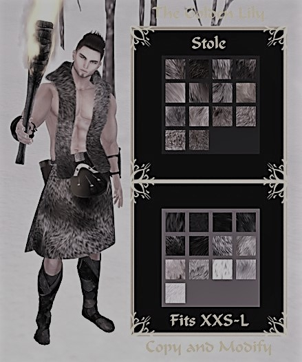 *TGL* Mens Stole ~ DEMO