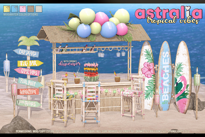 Astralia // Tropical Vibe - Stringlights