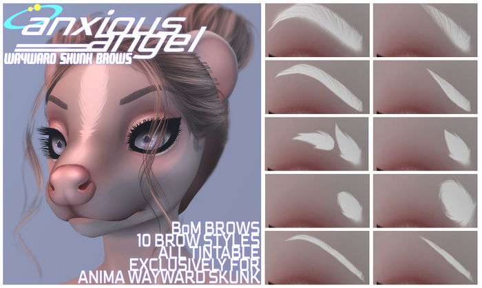 { aa } Wayward Skunk Brows - BoM Eyebrows