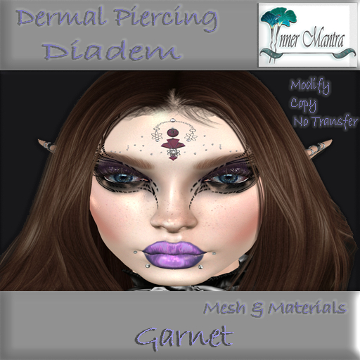 +Inner mantra+ Dermal Diadem-Garnet