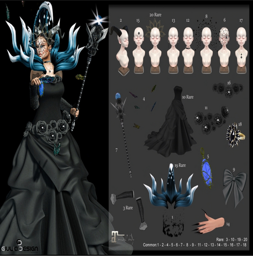02 Horns-[GIULIADESIGN]-Midnight Blue-