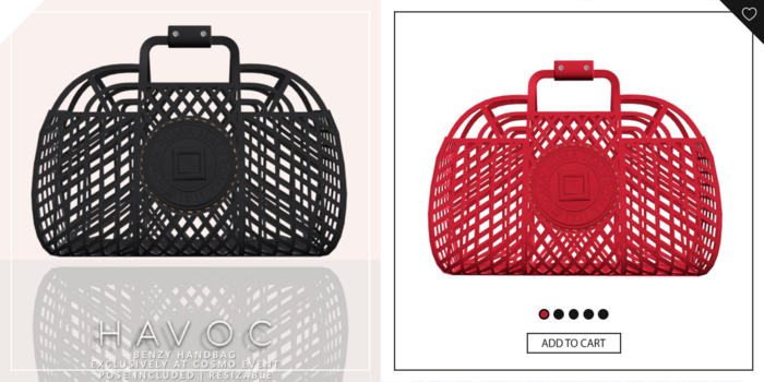 HAVOC - Benzy Bag - RED