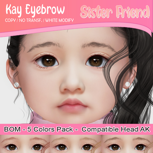 SF Kay Eyebrow Pack AK Brows
