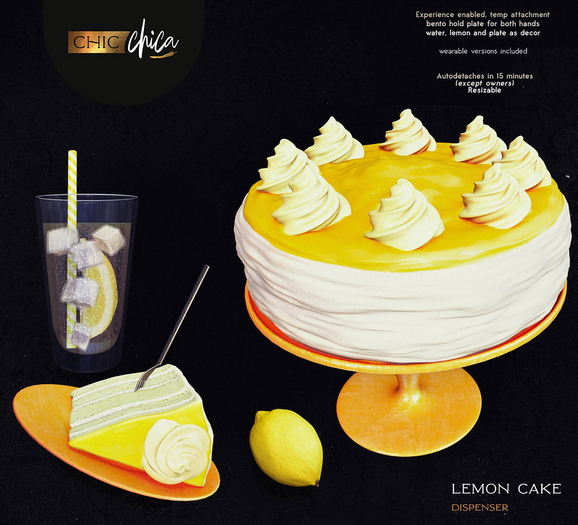 :::ChicChica::: Lemon cake dispenser