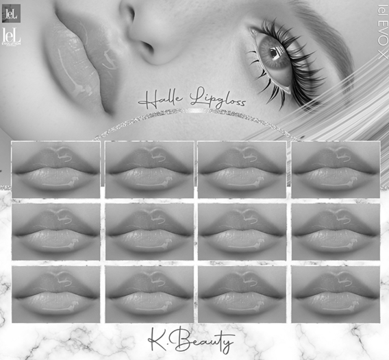 K.BEAUTY - DEMO HALLE  LIPGLOSS - LELUTKA EVO - EVO X
