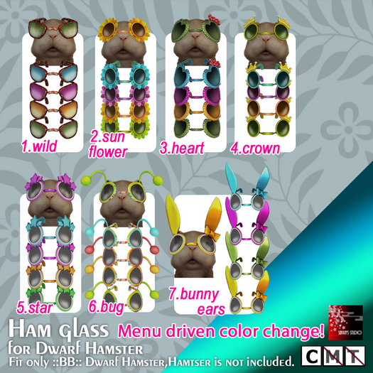 Ss.Hammy glass Full pack