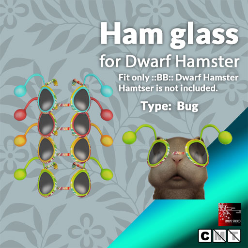 Ss.Hammy glass 6.Bug