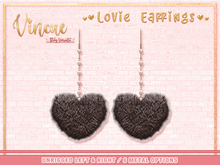 Vincue / Lovie Earrings - Coffee