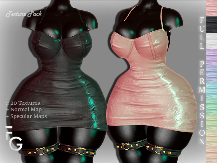 .Fragile. PACK I - 20 Textures for MM Dress Reborn Juicy