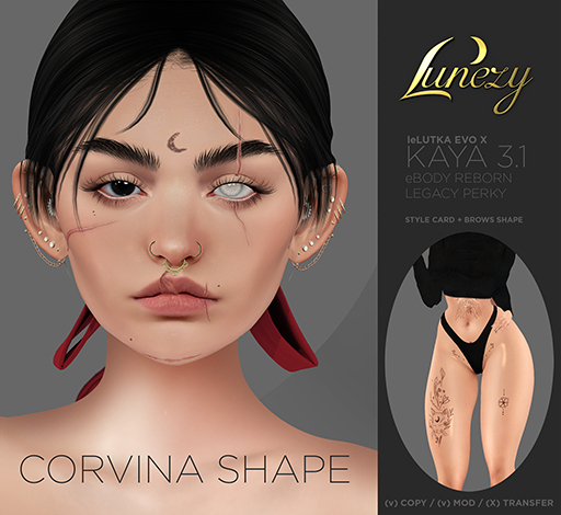 Lunezy - Corvina Shape