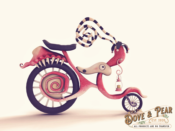 The Dove & Pear :: - Creepy Rider RED 