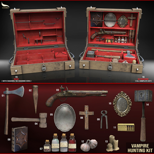 CODEX_Vampire Hunter kit Gacha Fullpack
