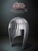 POISON ROUGE Cleopatra Headpiece Blue Silver